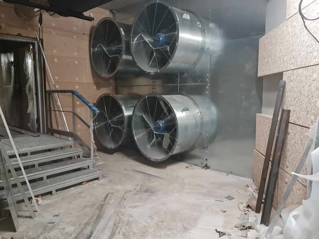 Fabrication et pose d'un Plenum Ventilation GE 2000KVA